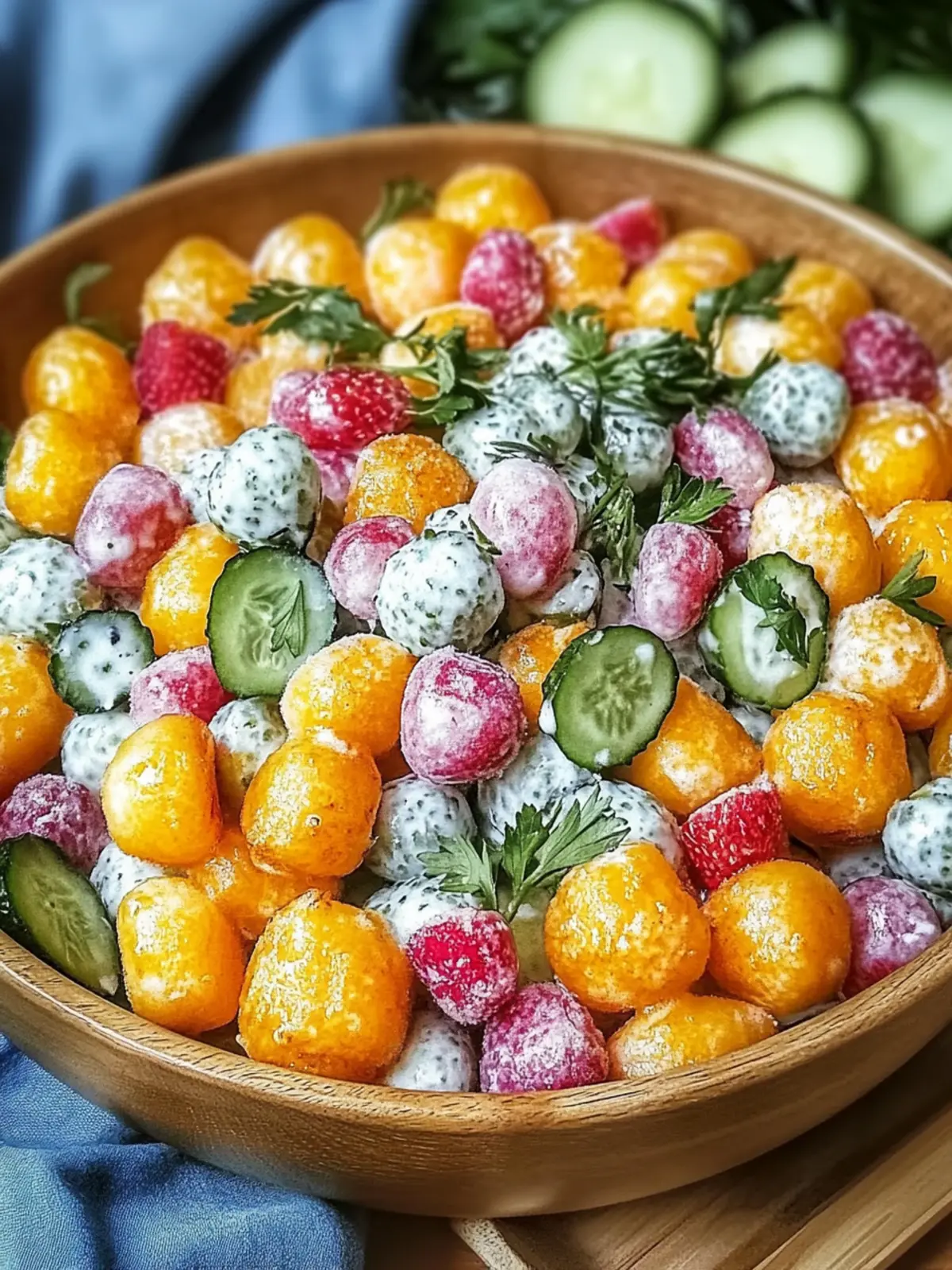 Knuspriger Gnocchi-Salat für heiße Sommertage 3 Knuspriger Gnocchi-Salat