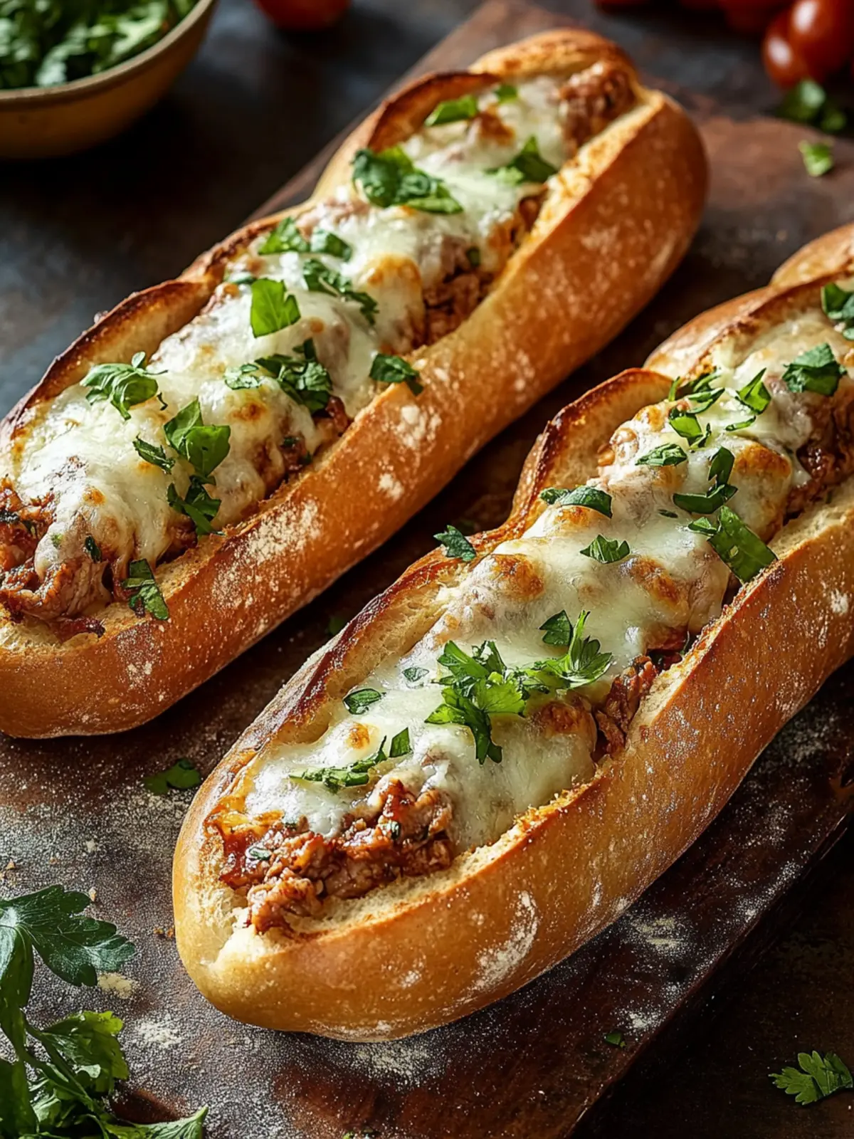 Überbackene Hackfleisch-Baguettes – Herzhaft wie bei Oma 3 Überbackene Hackfleisch-Baguettes