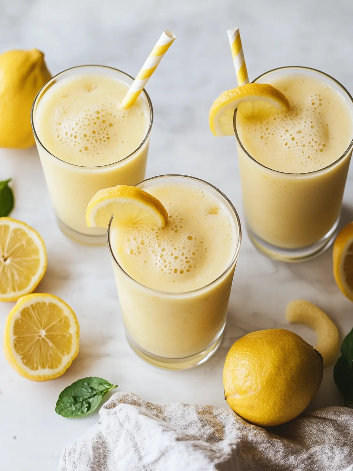 Zitronen Ingwer Entgiftungs-Smoothie für deinen perfekten Start 2 Zitronen Ingwer Entgiftungs-Smoothie