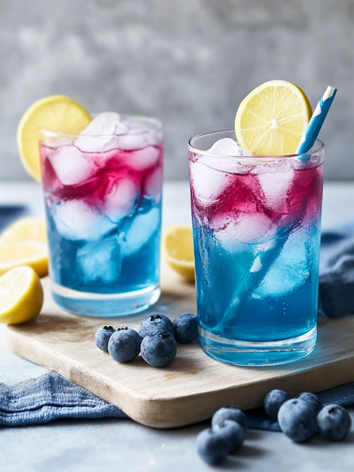 Erfrischende Blaue Himbeer-Limonade für heiße Sommertage 4 Blaue Himbeer-Limonade