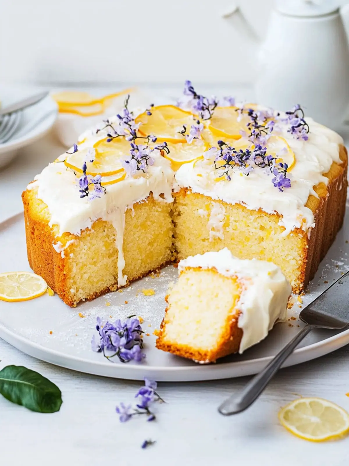 Super saftiger Zitronen-Mascarpone Kuchen für jeden Anlass 4 Super saftiger Zitronen-Mascarpone Kuchen