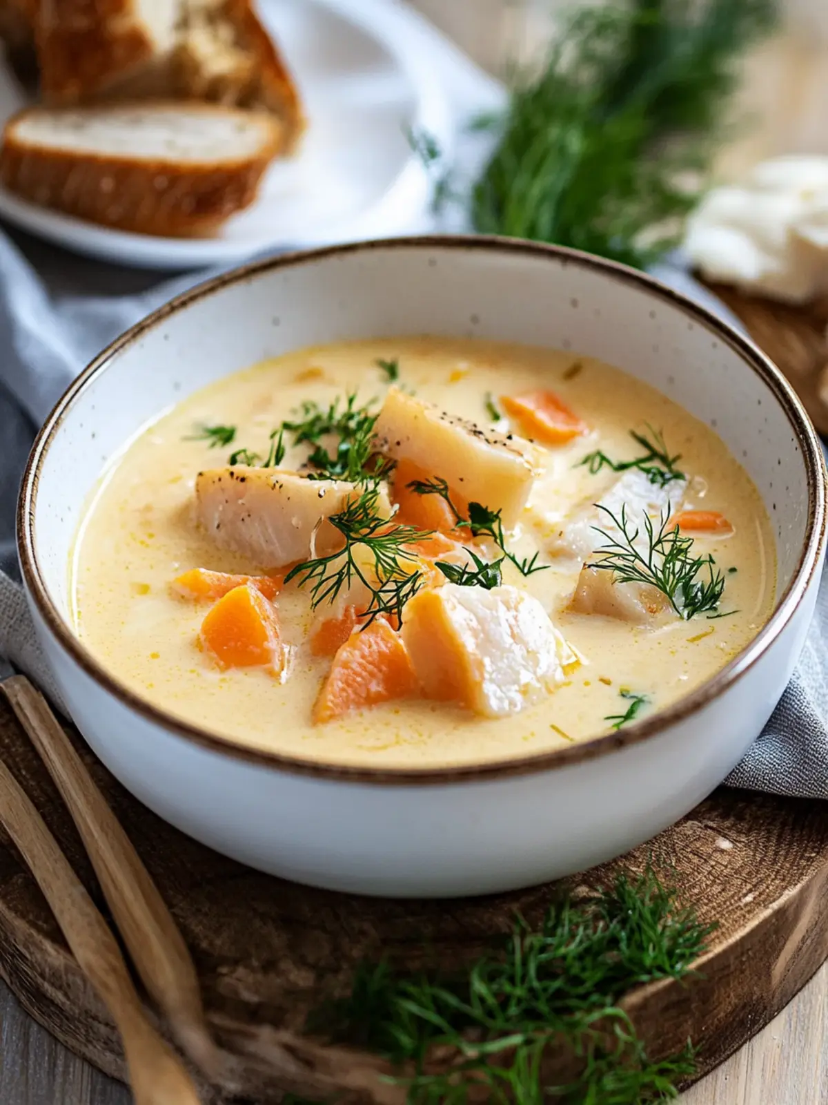 Cremige Fischsuppe: Genussvolle Träume aus dem Meer 2 Cremige Fischsuppe