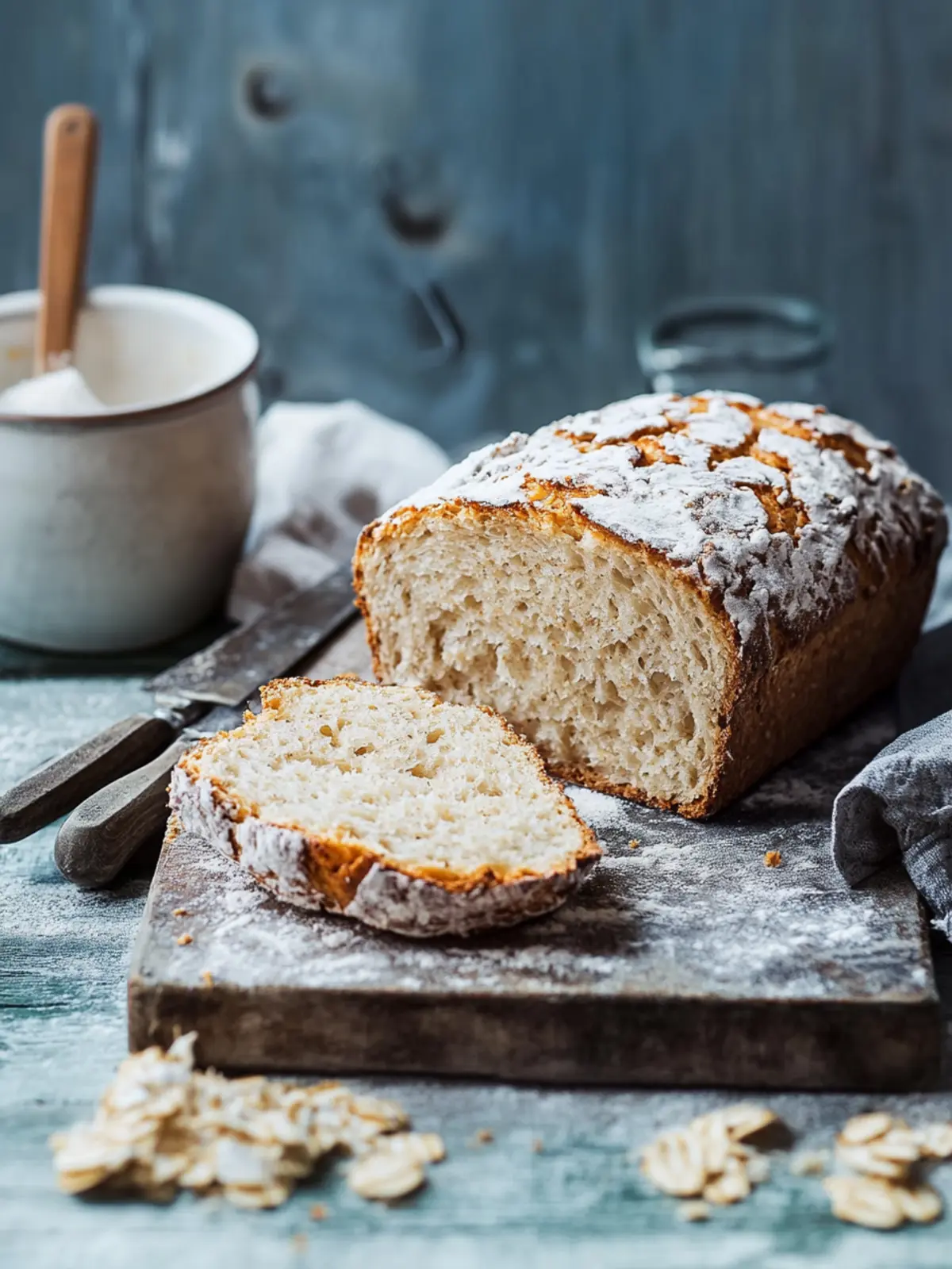 Hafer-Joghurt-Brot für gesunde Genießer und Abnehmwillige 3 Hafer-Joghurt-Brot