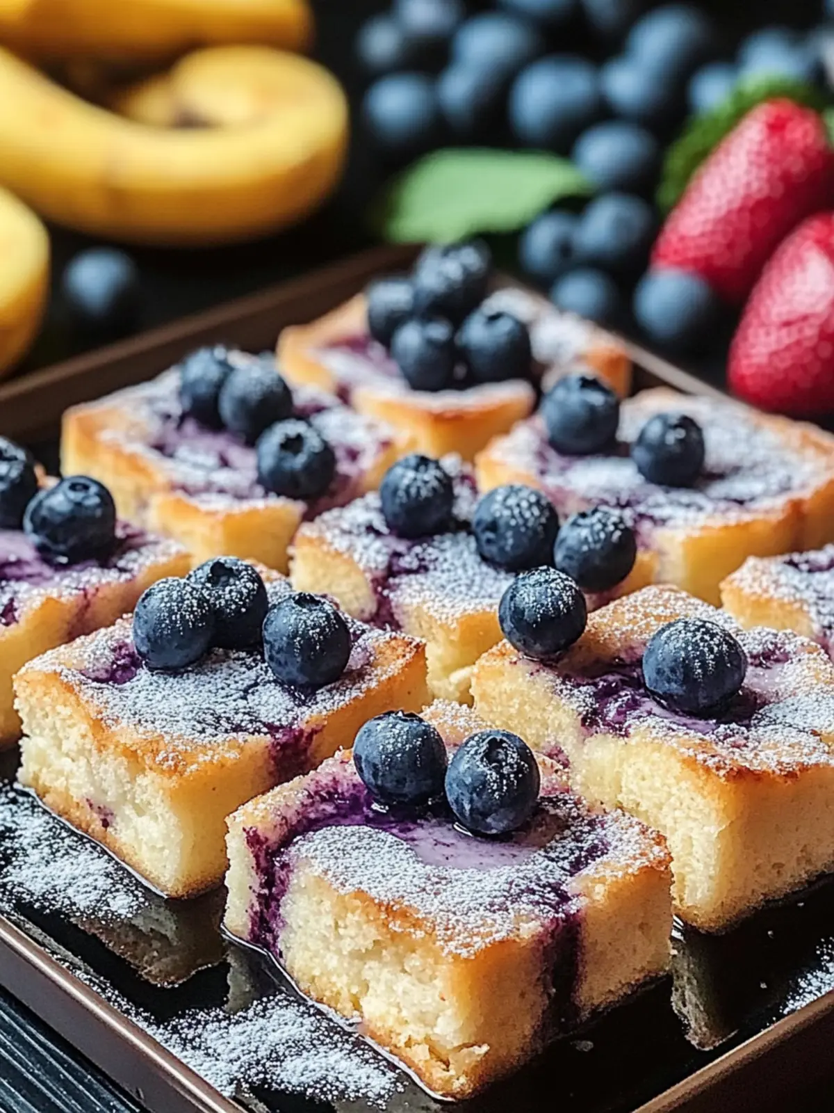 Ofenpfannkuchen mit Bananen und Heidelbeeren einfach genießen 5 Ofenpfannkuchen mit Bananen und Heidelbeeren