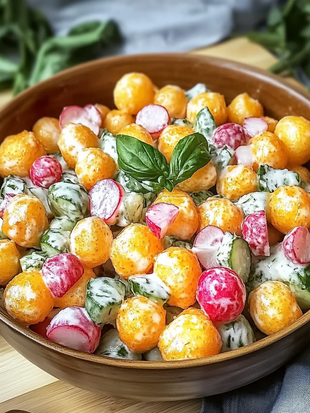 Knuspriger Gnocchi-Salat für heiße Sommertage 2 Knuspriger Gnocchi-Salat