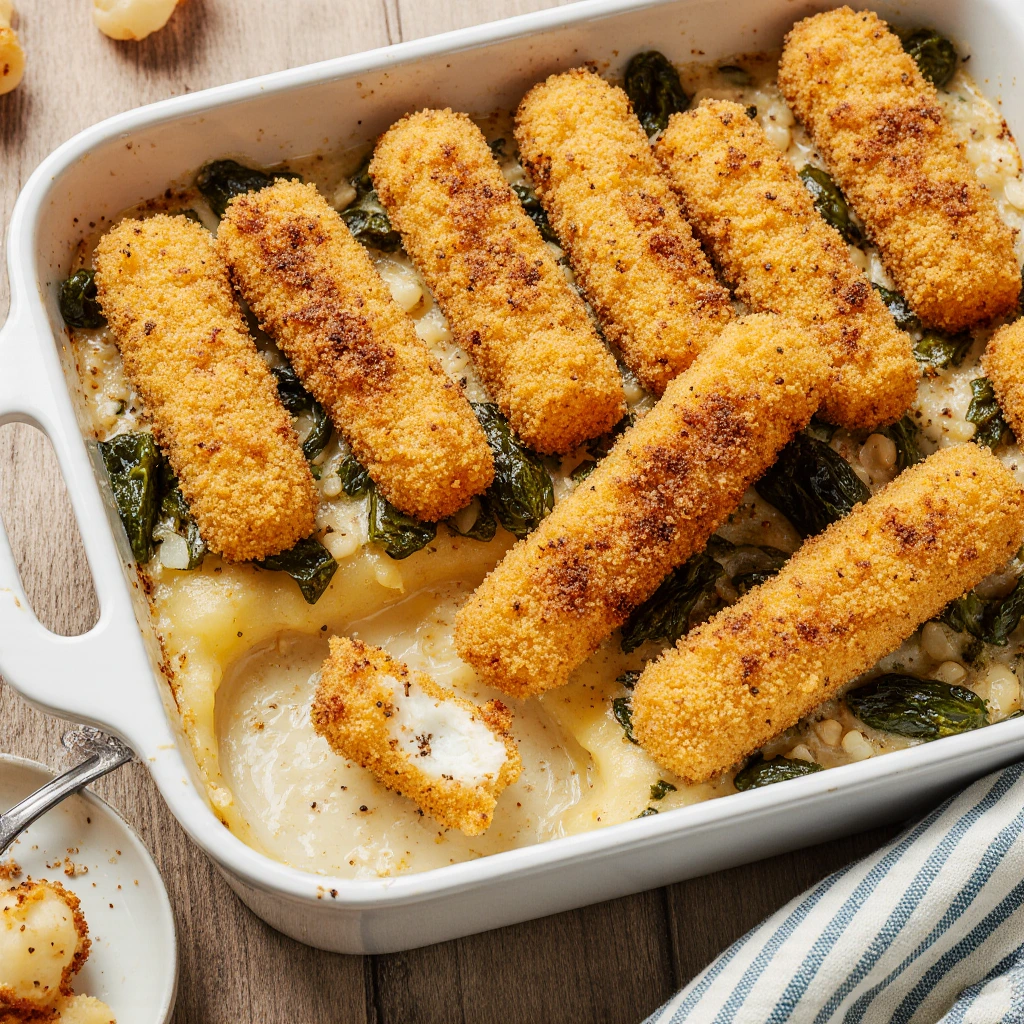 Fischstäbchen Auflauf: Einfaches Rezept für Familienfreuden 2 Fischstäbchen Auflauf: Einfaches Rezept für Familienfreuden