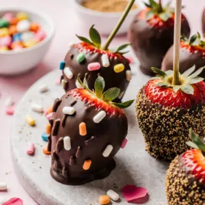 Schokoladenüberzogene Erdbeeren: Einfaches Rezept in 20 Minuten 2 Schokoladenüberzogene Erdbeeren: Einfaches Rezept in 20 Minuten