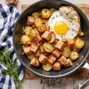 Kreative Hausmannskost: Schnelle Kartoffel-Leberkäse-Pfanne 2 Kreative Hausmannskost: Schnelle Kartoffel-Leberkäse-Pfanne