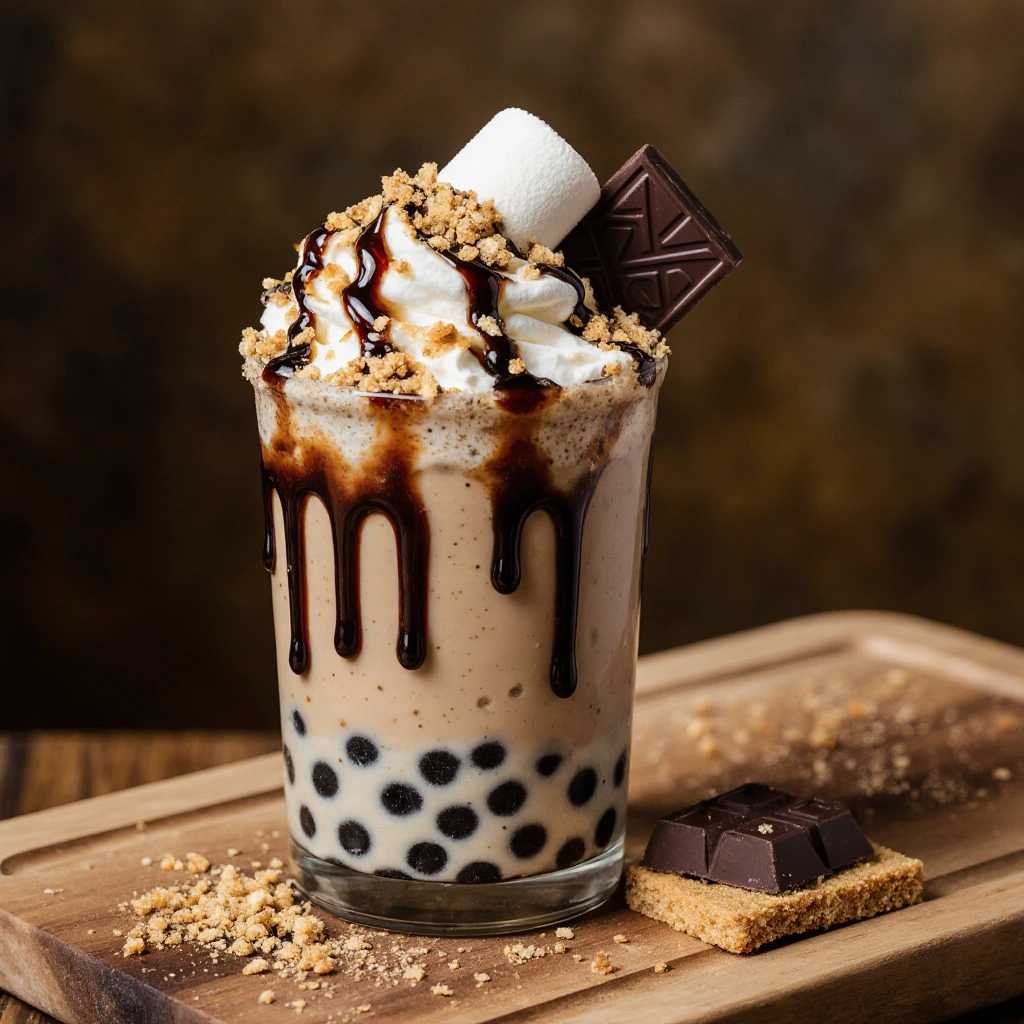 S’mores Hojicha Bubble Tea – Ein herbstlicher Genuss zum Verlieben 3 S’mores Hojicha Bubble Tea – Ein herbstlicher Genuss zum Verlieben