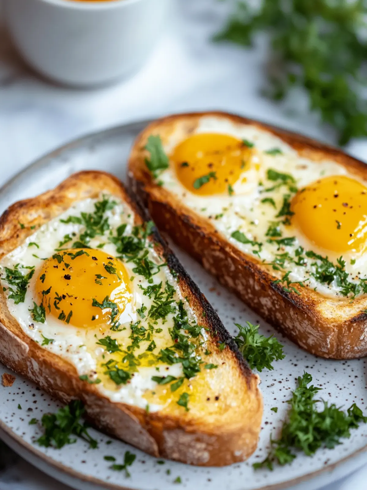 Schnelles Eier-Käse-Toast aus dem Airfryer – Unglaublich Knusprig! 4 Egg Cheese Toast from the Airfryer