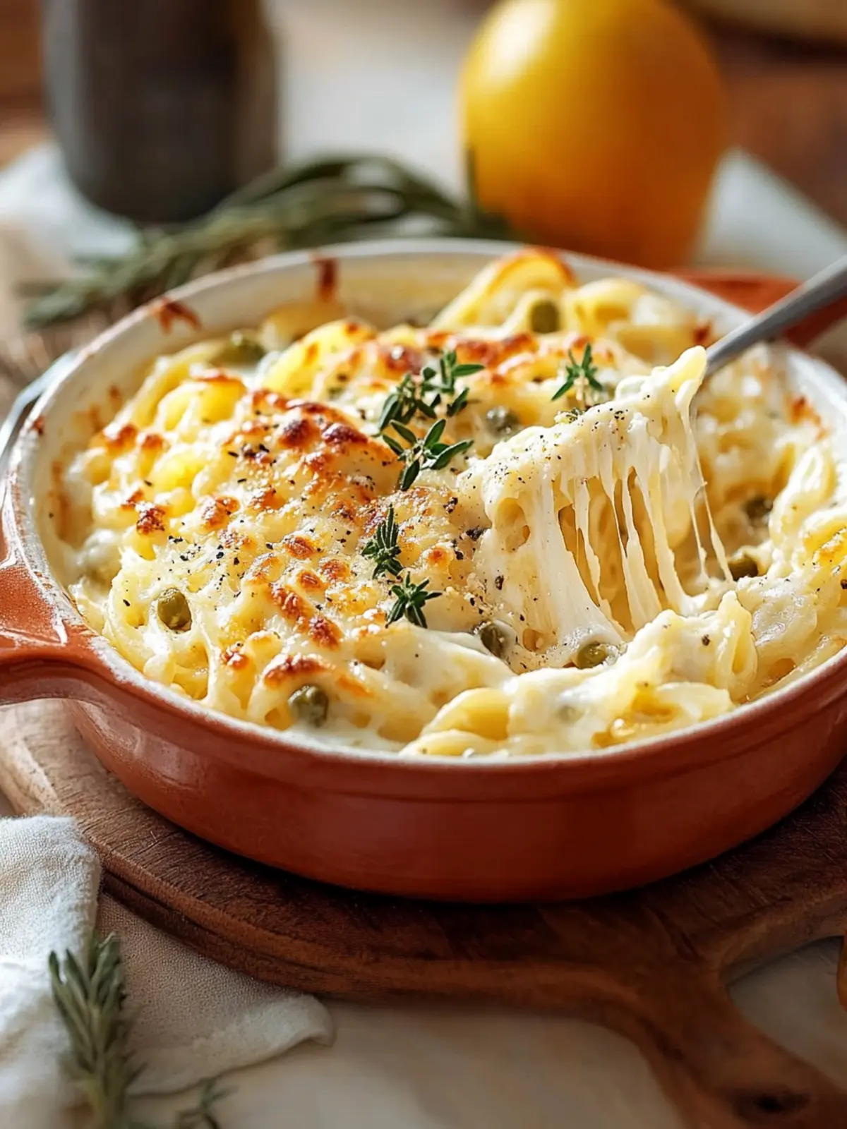 Cremiger Käse-Nudelauflauf: Komfort für die ganze Familie 5 Cremiger Käse-Nudelauflauf