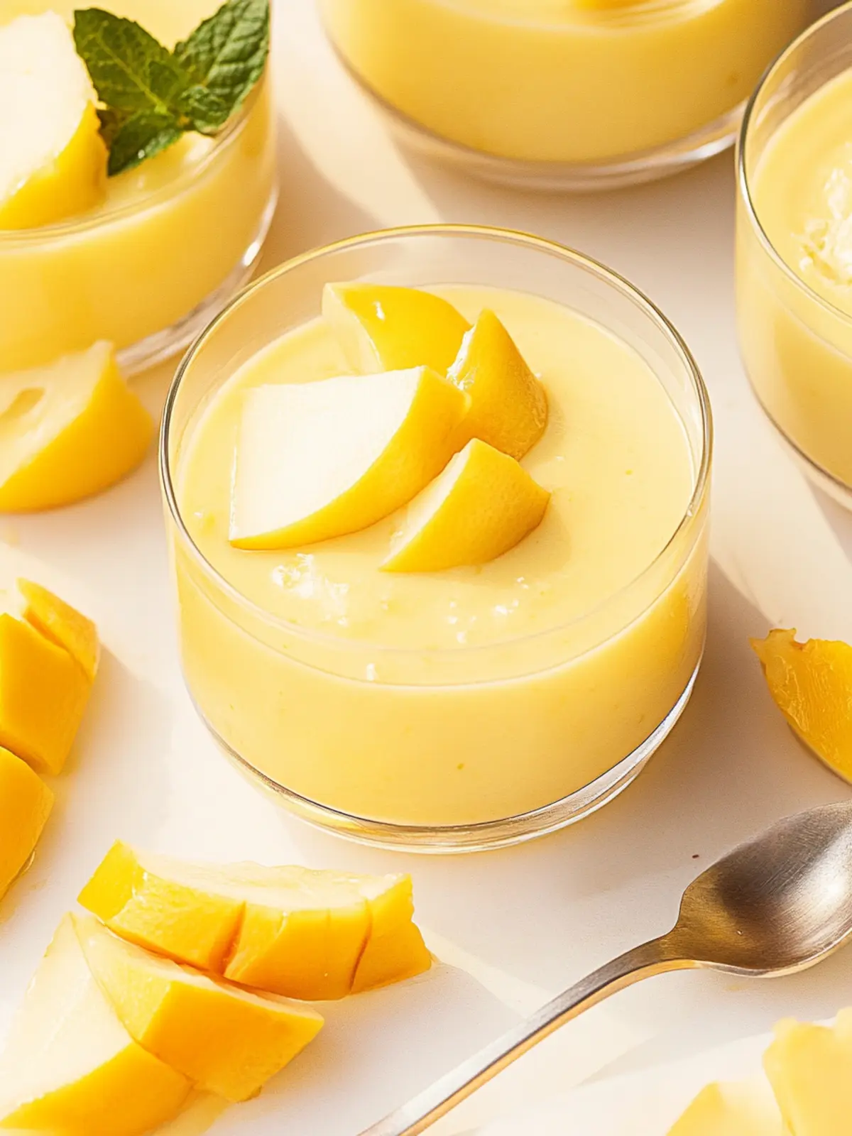 Cremige Mango-Mousse für den perfekten Sommergenuss 3 Cremige Mango-Mousse