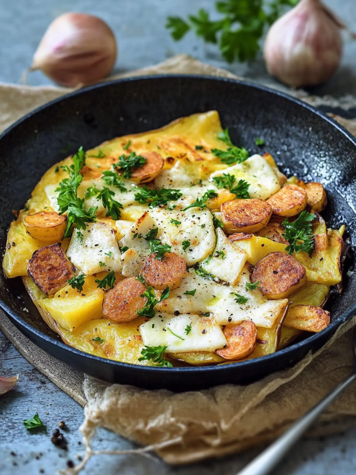 Kreative Hausmannskost: Schnelle Kartoffel-Leberkäse-Pfanne 5 Kreative Hausmannskost Kartoffel-Leberkäse-Pfanne