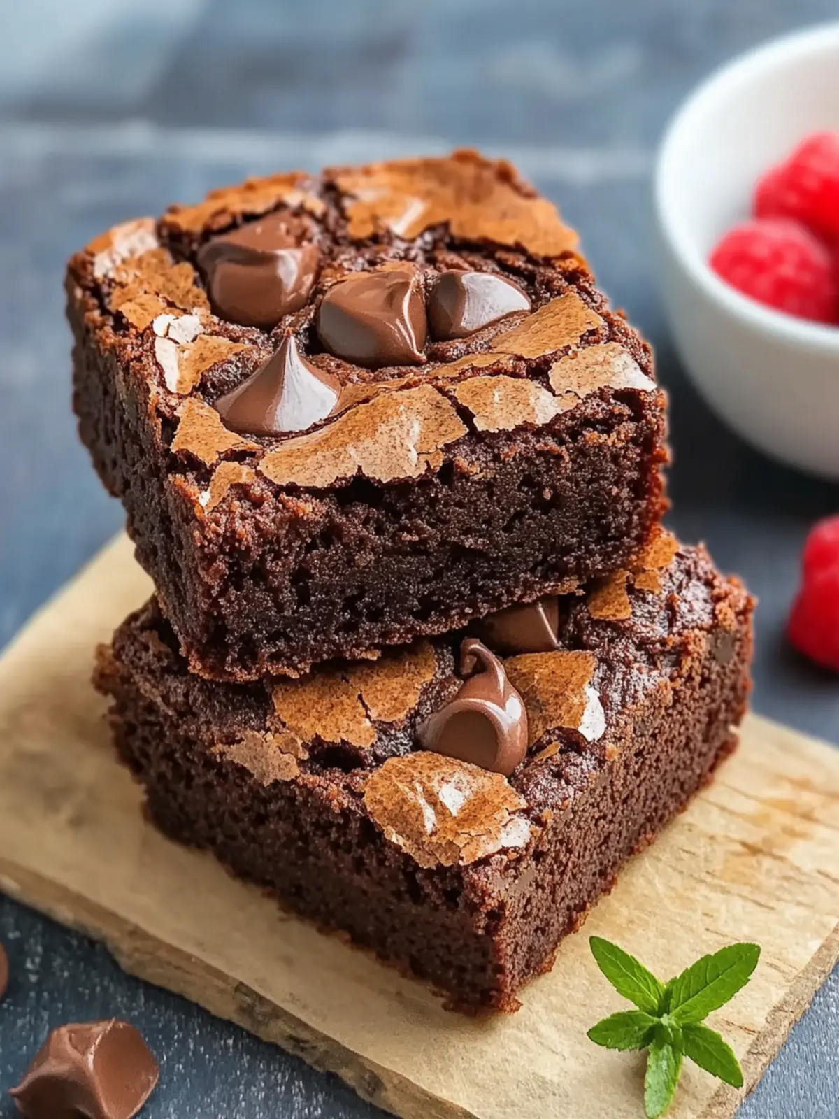 Schnelle Brownies aus dem Airfryer oder Backofen: Softer Genuss 2 Schnelle Brownies aus dem Airfryer oder Backofen
