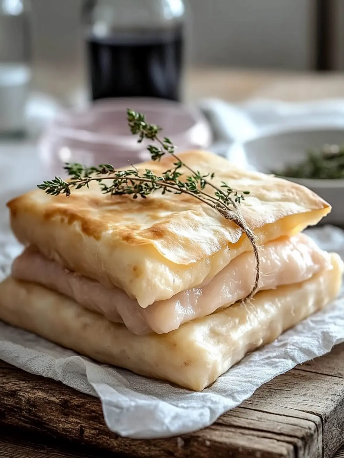 Knusprige Schinken-Käse-Taschen: Blitzschnell und lecker! 5 Knusprige Schinken-Käse-Taschen