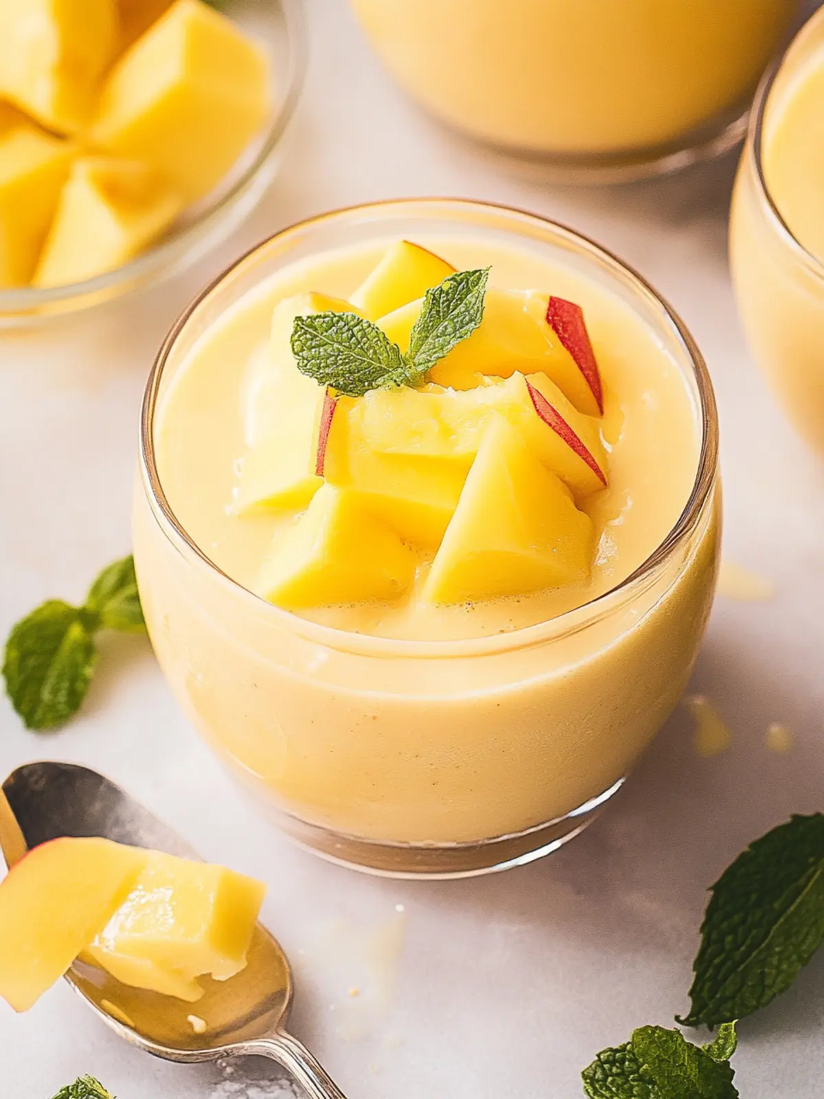 Cremige Mango-Mousse für den perfekten Sommergenuss 2 Cremige Mango-Mousse