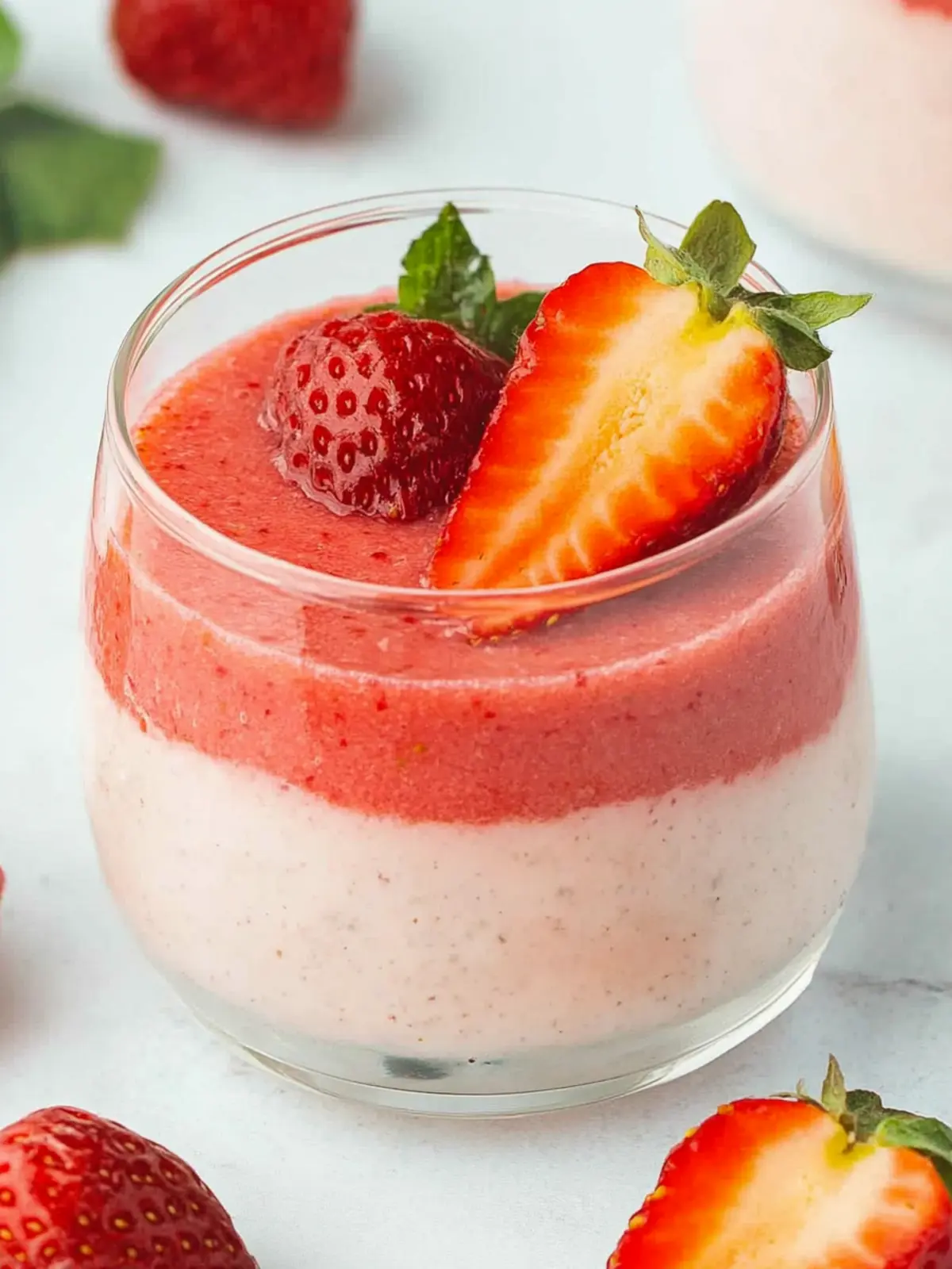 Einfache Erdbeer-Mousse für den perfekten Genuss 3 Erdbeer-Mousse