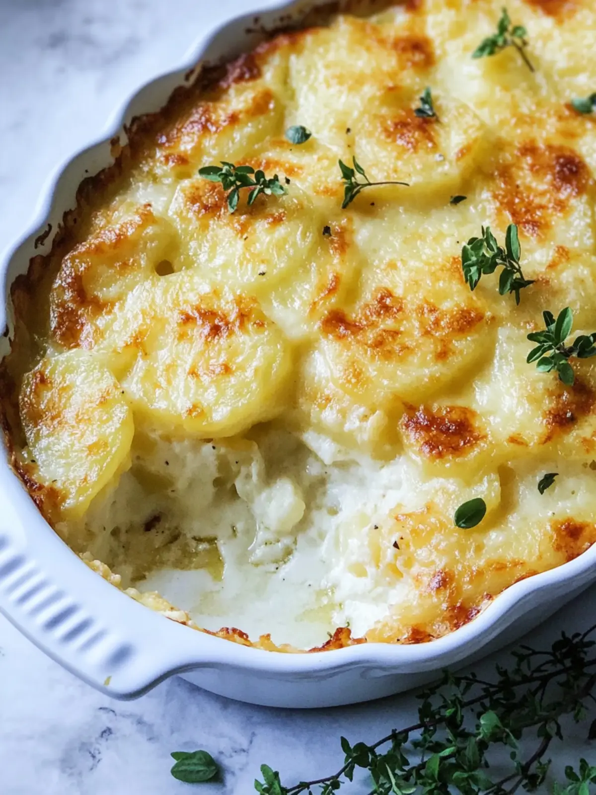 Kalorienarmes Kartoffelgratin für gesunde Genussmomente 5 Kartoffelgratin