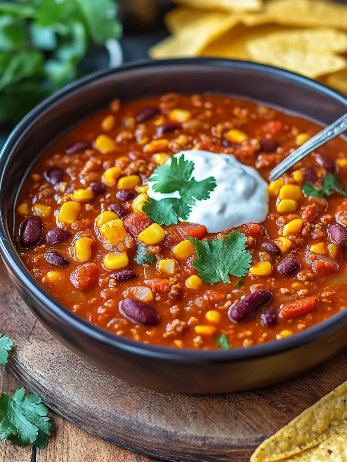 Veganes Chili ohne Fleisch mit roten Linsen – Herzhaft & Gesund 3 Veganes Chili ohne Fleisch mit roten Linsen