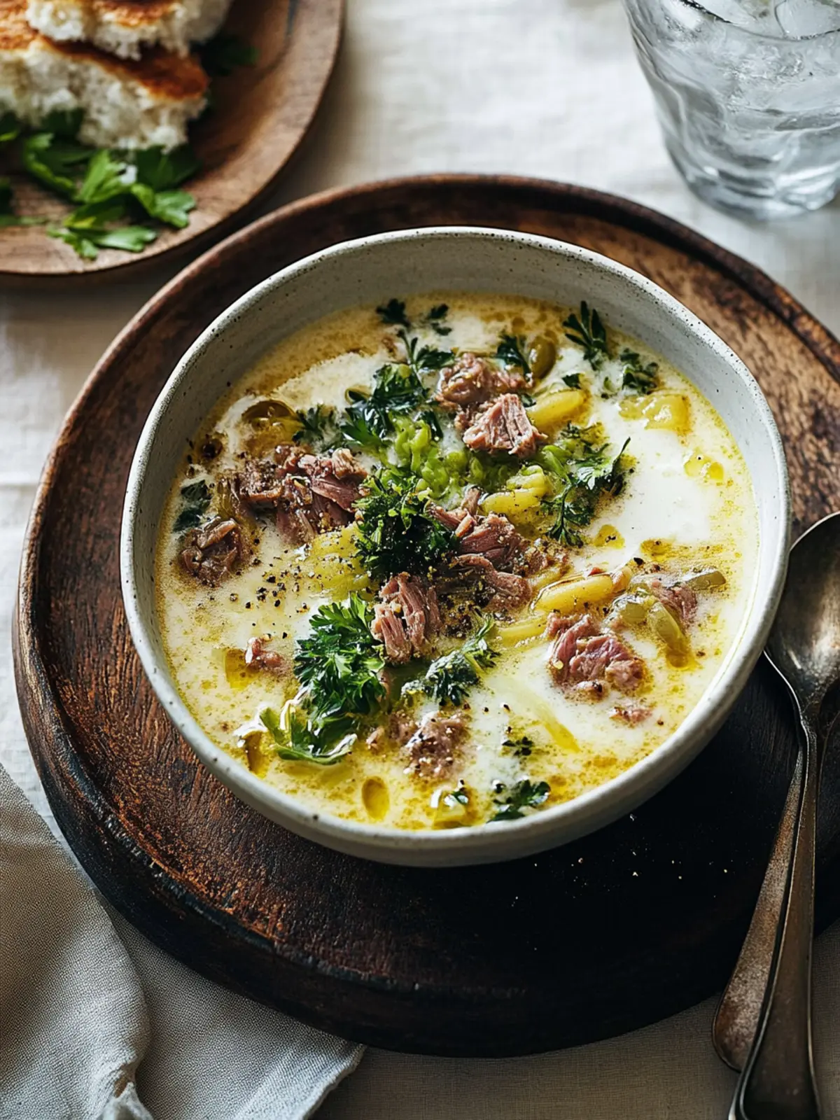 Käse Lauch Suppe mit Hackfleisch: Wärmender Genuss für den Winter 5 Käse Lauch Suppe mit Hackfleisch