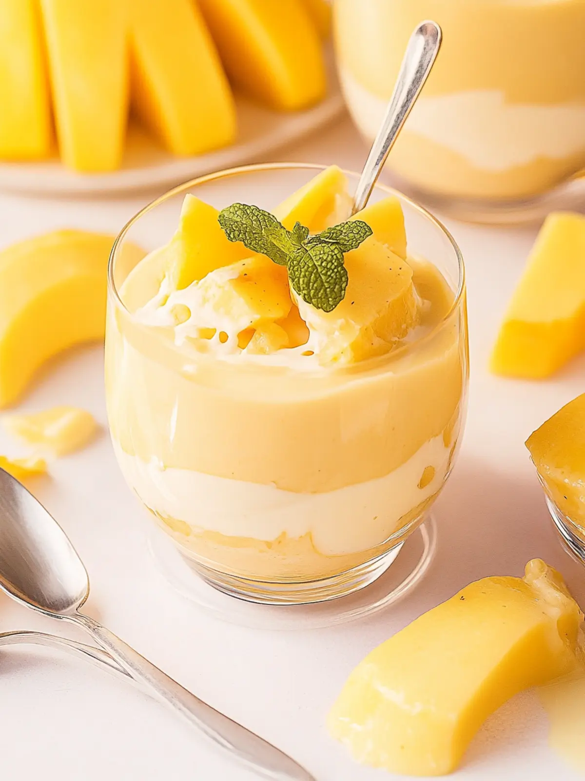 Cremige Mango-Mousse für den perfekten Sommergenuss 5 Cremige Mango-Mousse