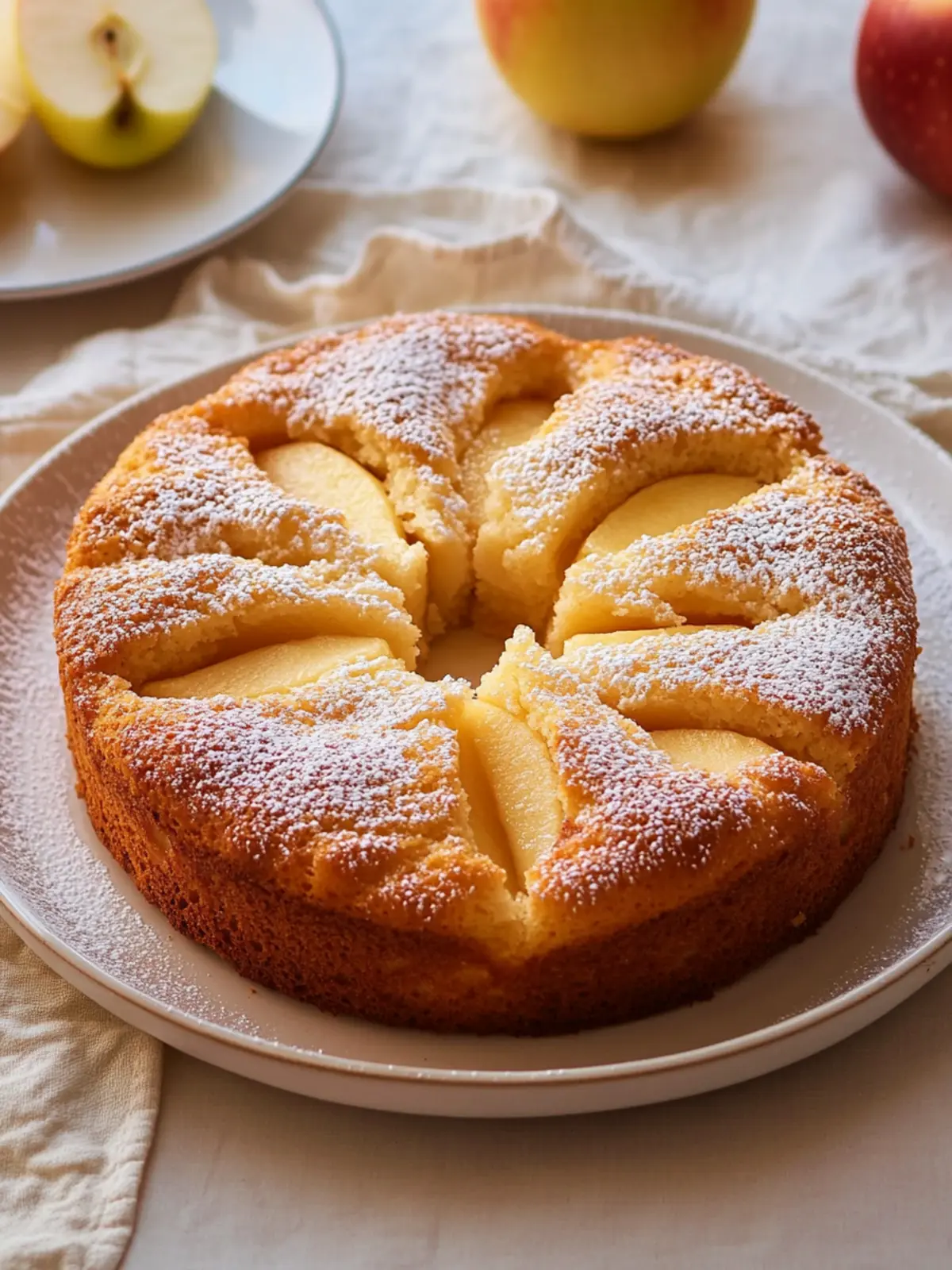 Einfacher Apfelkuchen vom Blech – Saftig & Blitzschnell! 3 Simple apple cake from the baking tray