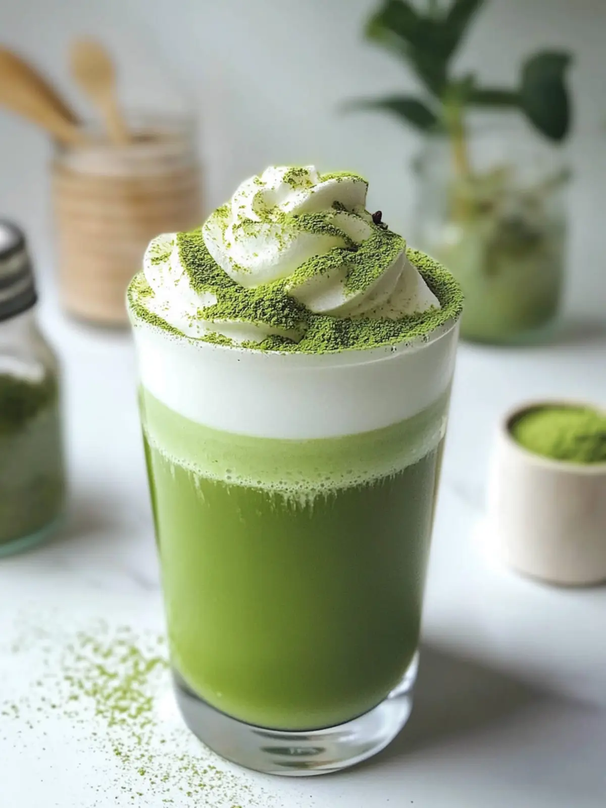 Köstliche Matcha Weiße heiße Schokolade in 5 Minuten genießen 3 Matcha Weiße heiße Schokolade