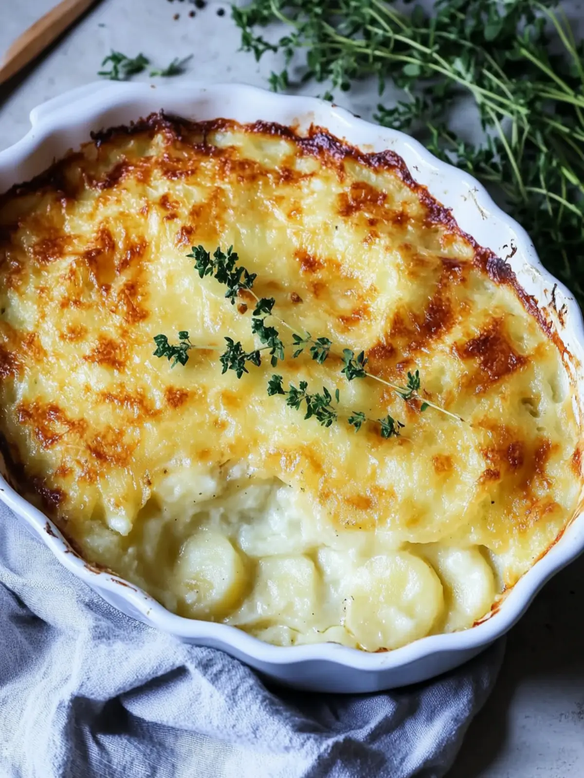 Kalorienarmes Kartoffelgratin für gesunde Genussmomente 2 Kartoffelgratin