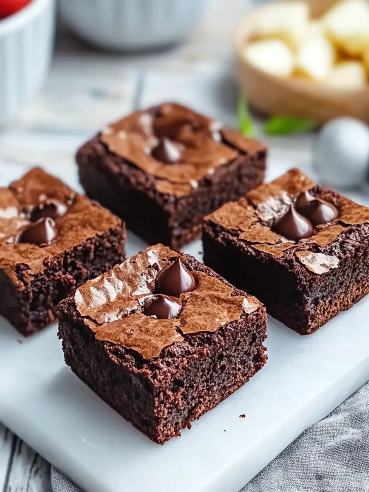 Schnelle Brownies aus dem Airfryer oder Backofen
