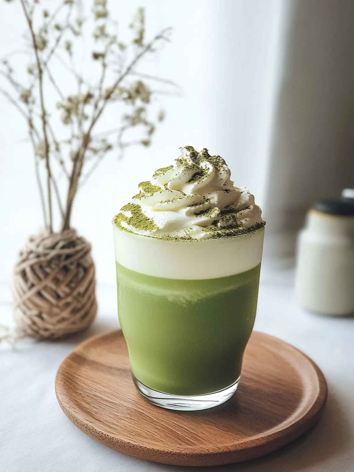 Köstliche Matcha Weiße heiße Schokolade in 5 Minuten genießen 2 Matcha Weiße heiße Schokolade