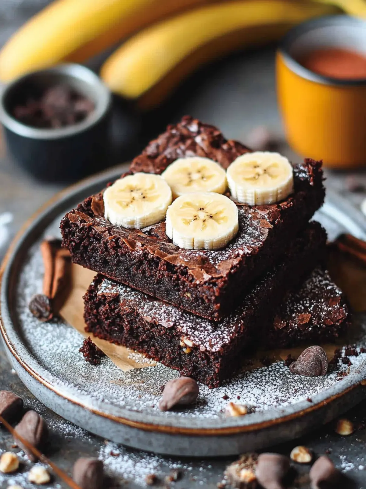 Bananen Brownies backen: Das perfekte Rezept für Naschkatzen 4 Bananen Brownies backen