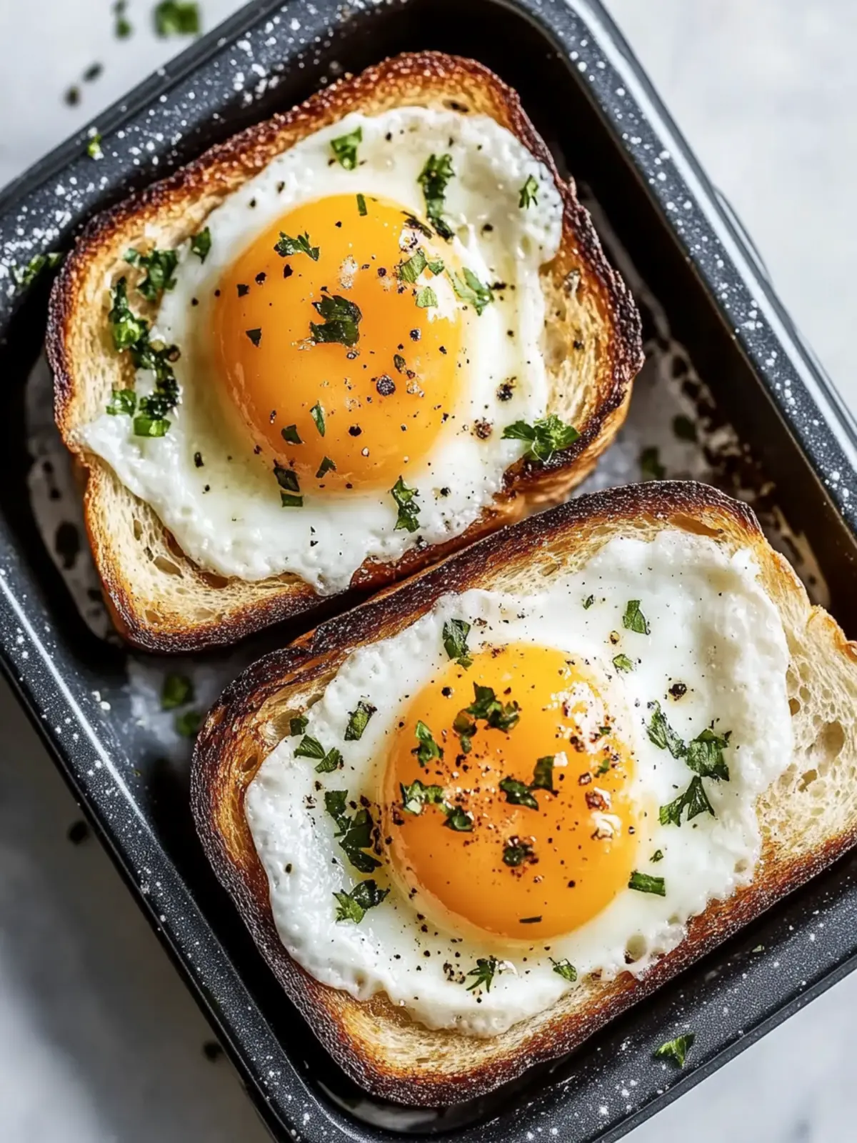 Eier-Käse-Toast aus der Heißluftfritteuse: Blitzschnell und Lecker 4 Eier-Käse-Toast aus der Heißluftfritteuse