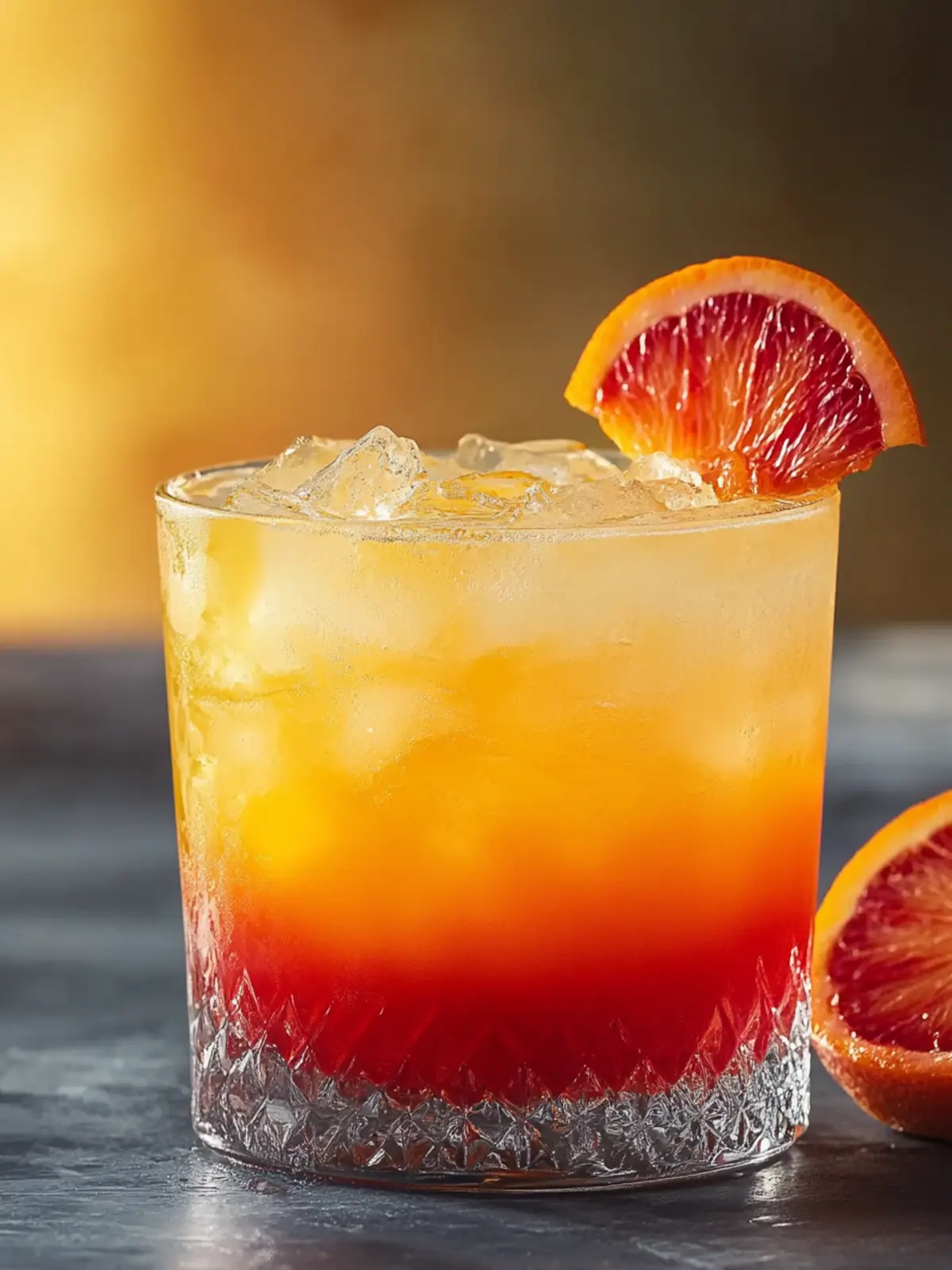 Erfrischender alkoholfreier Tequila Sunrise mit Orange genießen 2 Alkoholfreier Tequila Sunrise mit Orange