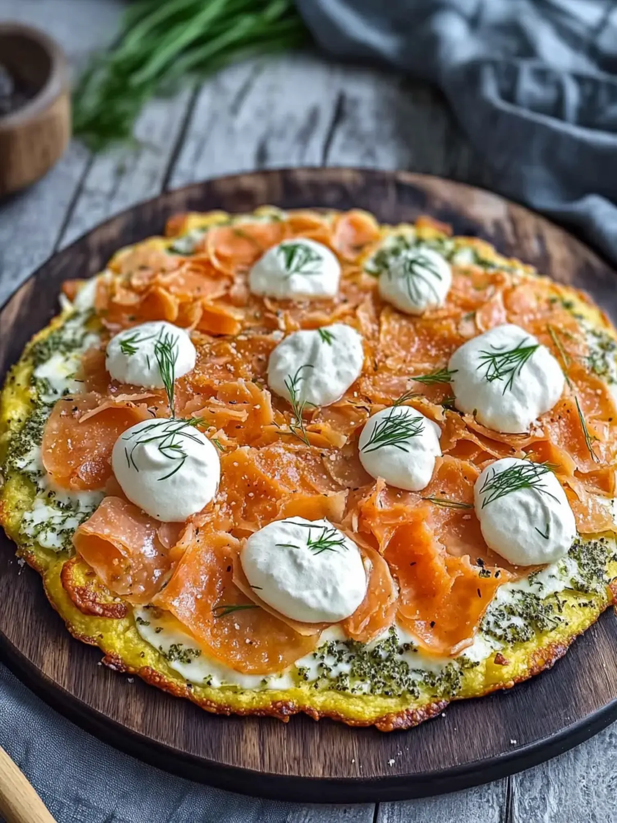 Glutenfreie Kartoffelpizza mit Räucherlachs – Einfach und Lecker 4 Kartoffelpizza mit Räucherlachs
