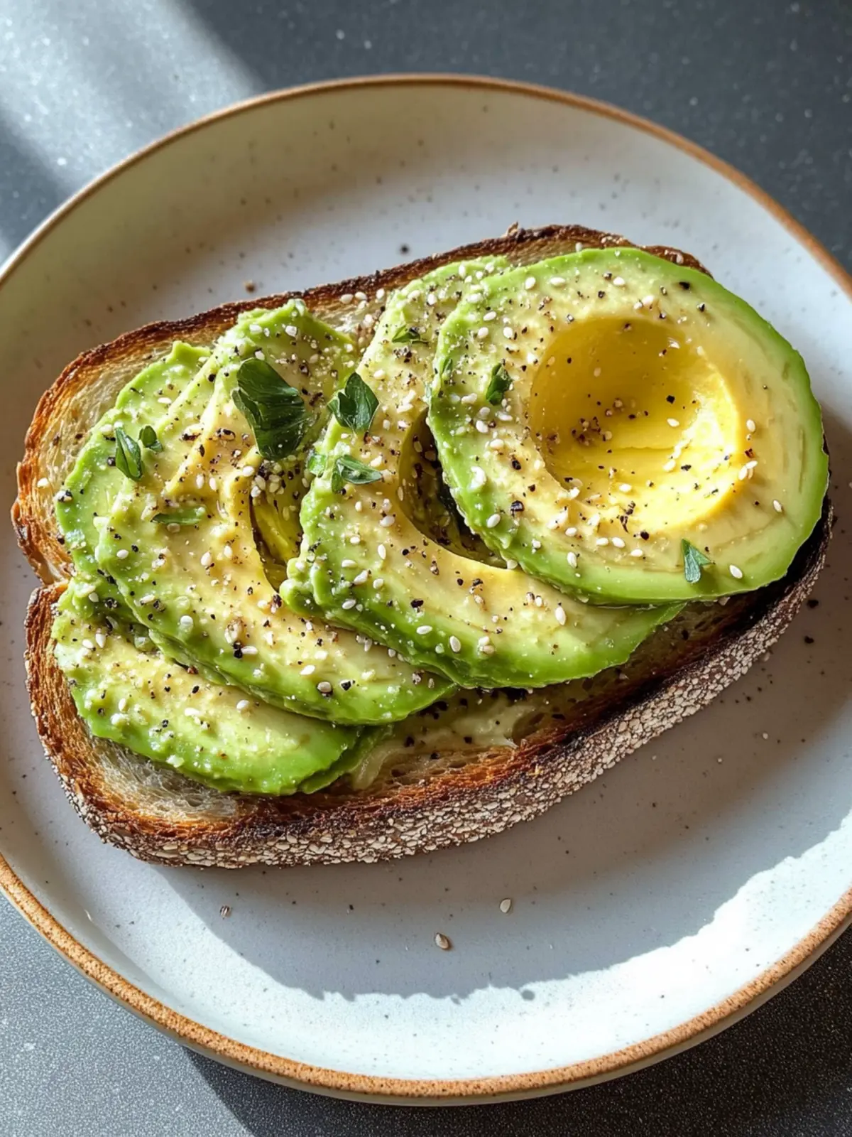 Einfacher und gesunder Avocado-Toast: Kreative Topping-Ideen 5 Einfacher und gesunder Avocado-Toast
