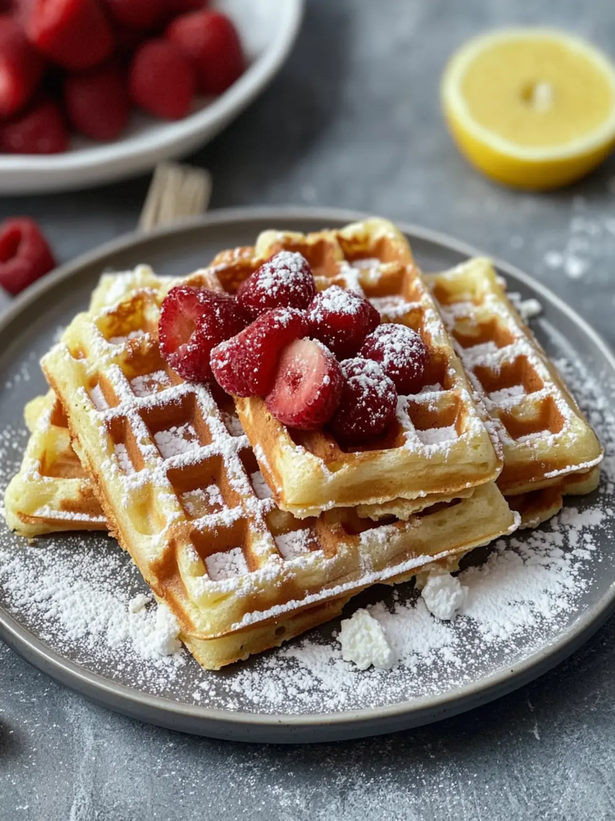 Waffelteig für Belgische Waffeln – Schnell & Unglaublich Lecker 3 Waffelteig für Belgische Waffeln