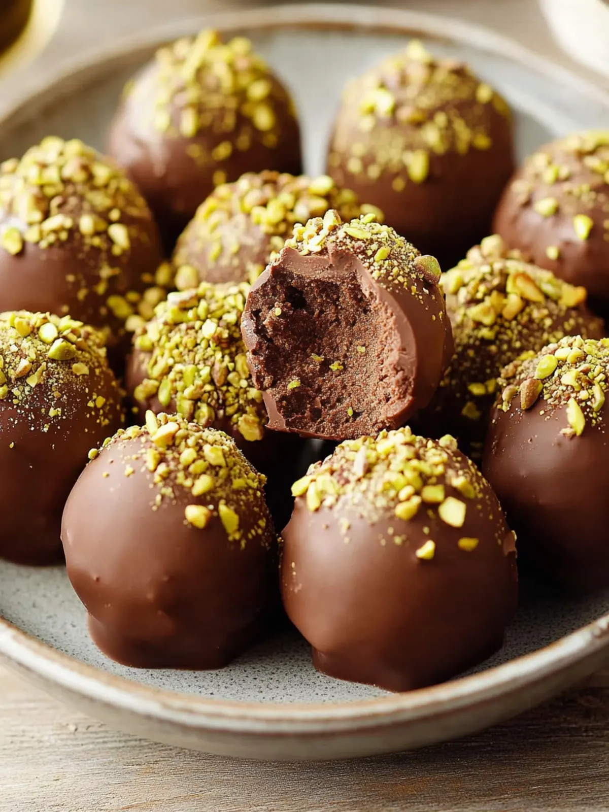 Verführerische Dubai Schokoladenbälle mit Pistazien-Kunefe-Füllung 3 Dubai Schokoladenbälle mit Pistazien-Kunefe-Füllung