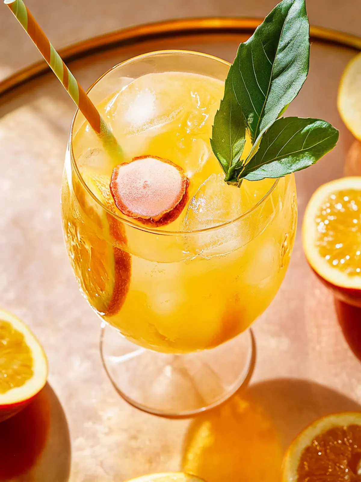 Erfrischender Maracuja Spritz Cocktail für sommerliche Genussmomente 4 Maracuja Spritz Cocktail