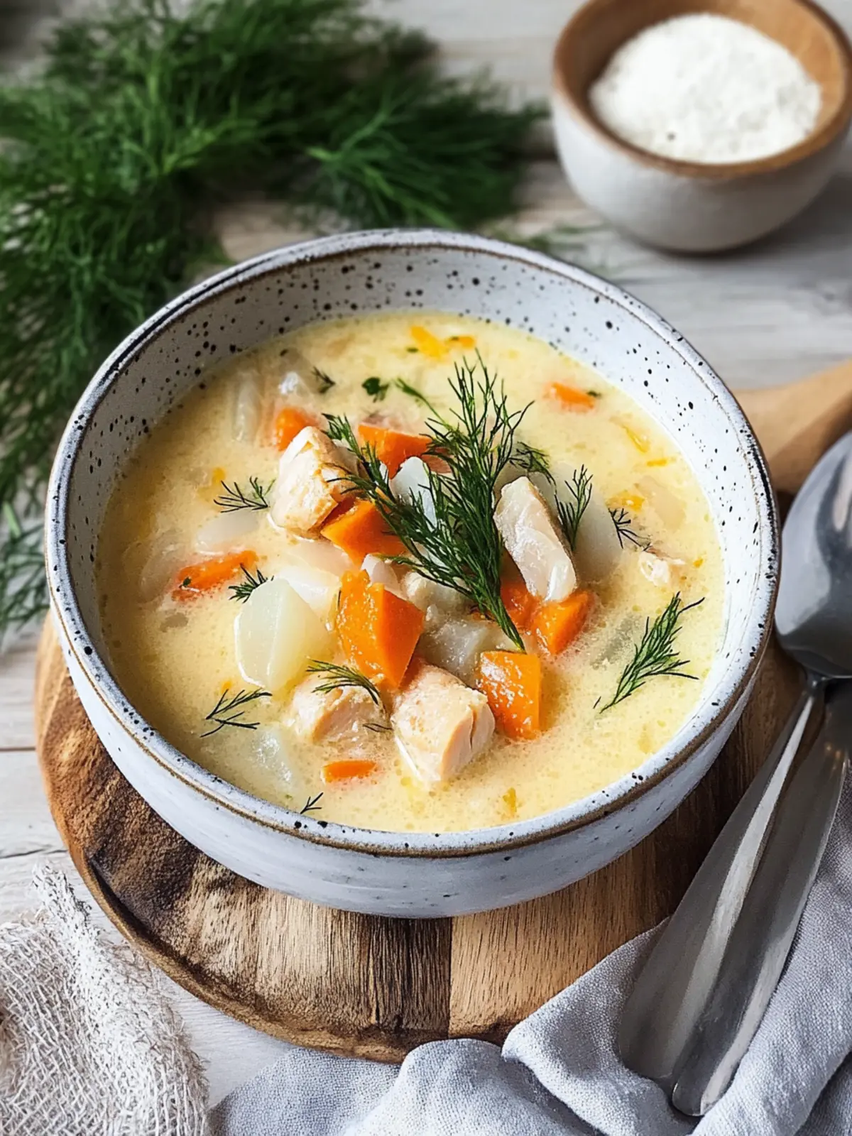 Cremige Fischsuppe: Genussvolle Träume aus dem Meer 4 Cremige Fischsuppe