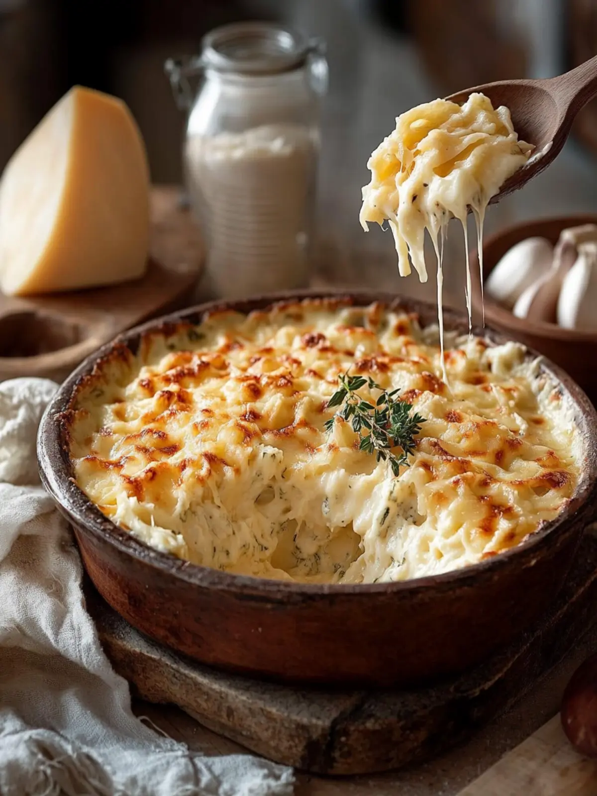 Cremiger Käse-Nudelauflauf: Komfort für die ganze Familie 2 Cremiger Käse-Nudelauflauf