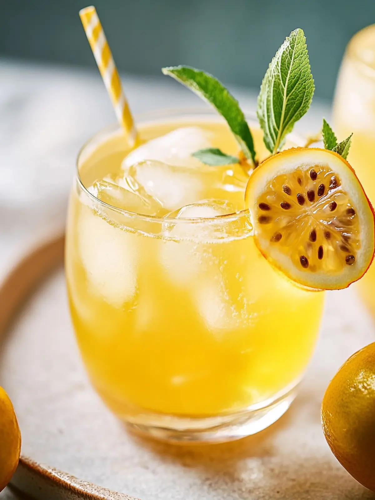 Erfrischender Maracuja Spritz Cocktail für sommerliche Genussmomente 3 Maracuja Spritz Cocktail