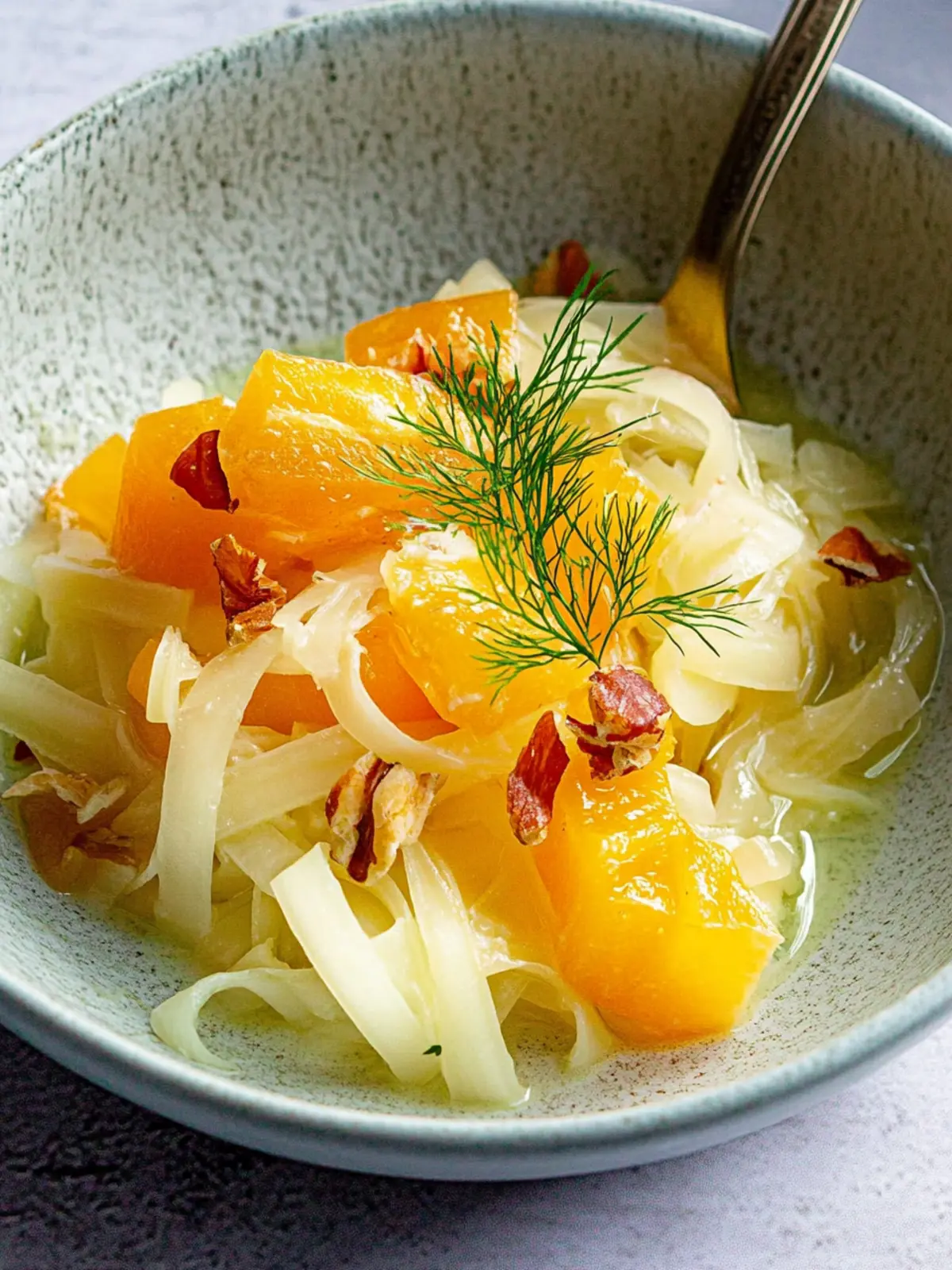 Fenchel Orangen Salat für frischen Genuss 4 Fenchel Orangen Salat