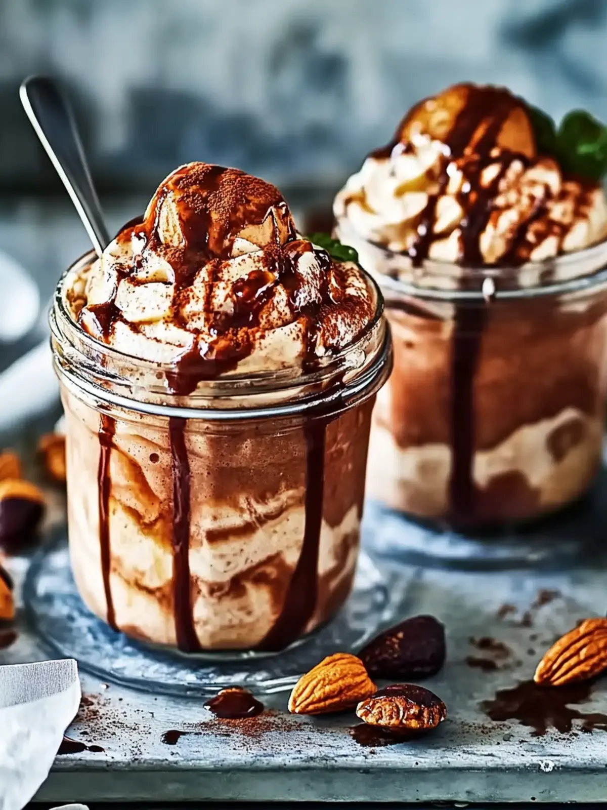 Spekulatius-Eiscreme mit Pekannüssen - Veganes Vergnügen 5 Spekulatius-Eiscreme mit Pekannüssen