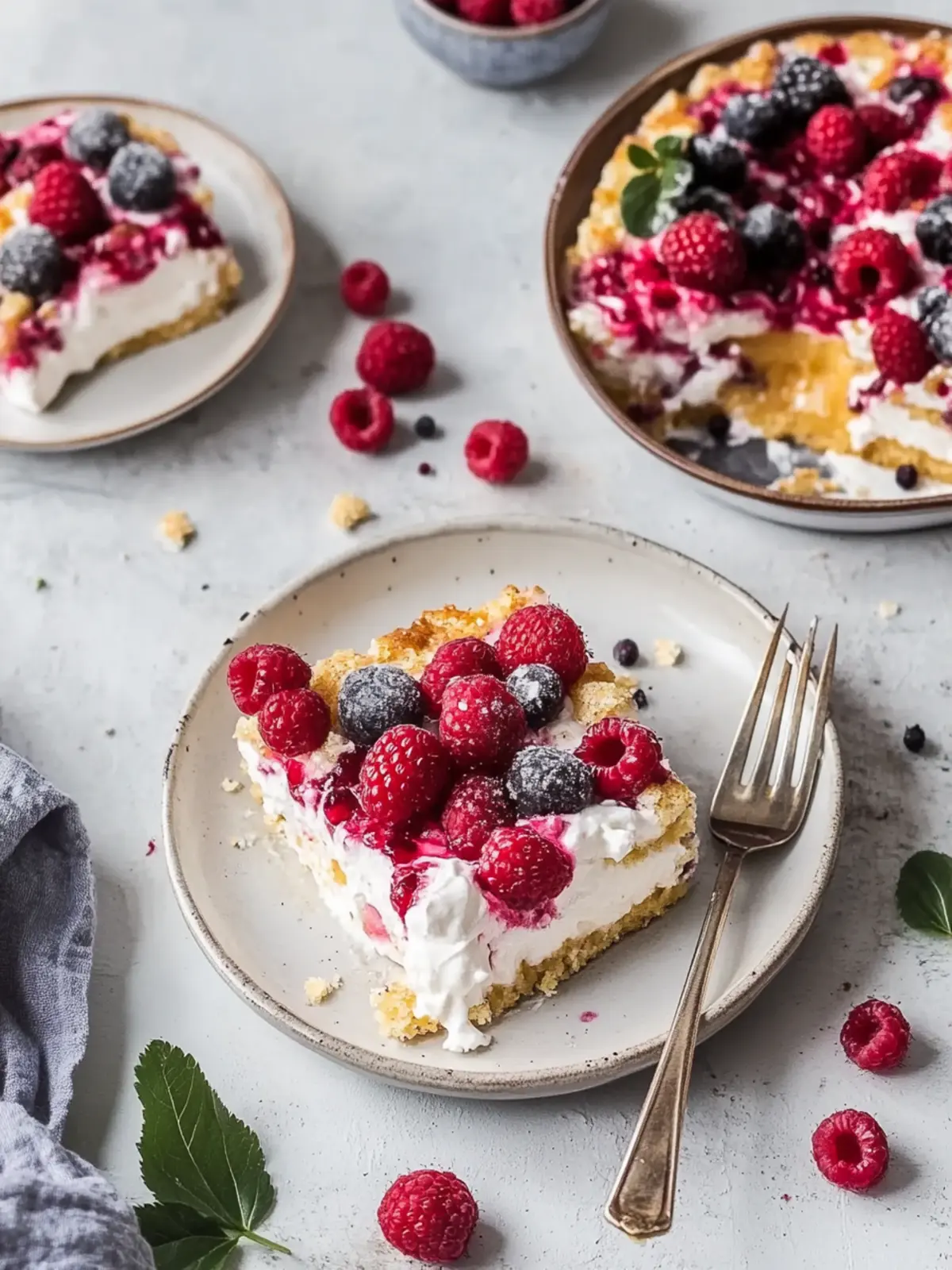 Skyr-Auflauf mit Beeren: Gesundes Frühstück für jeden Tag 3 Skyr casserole with berries