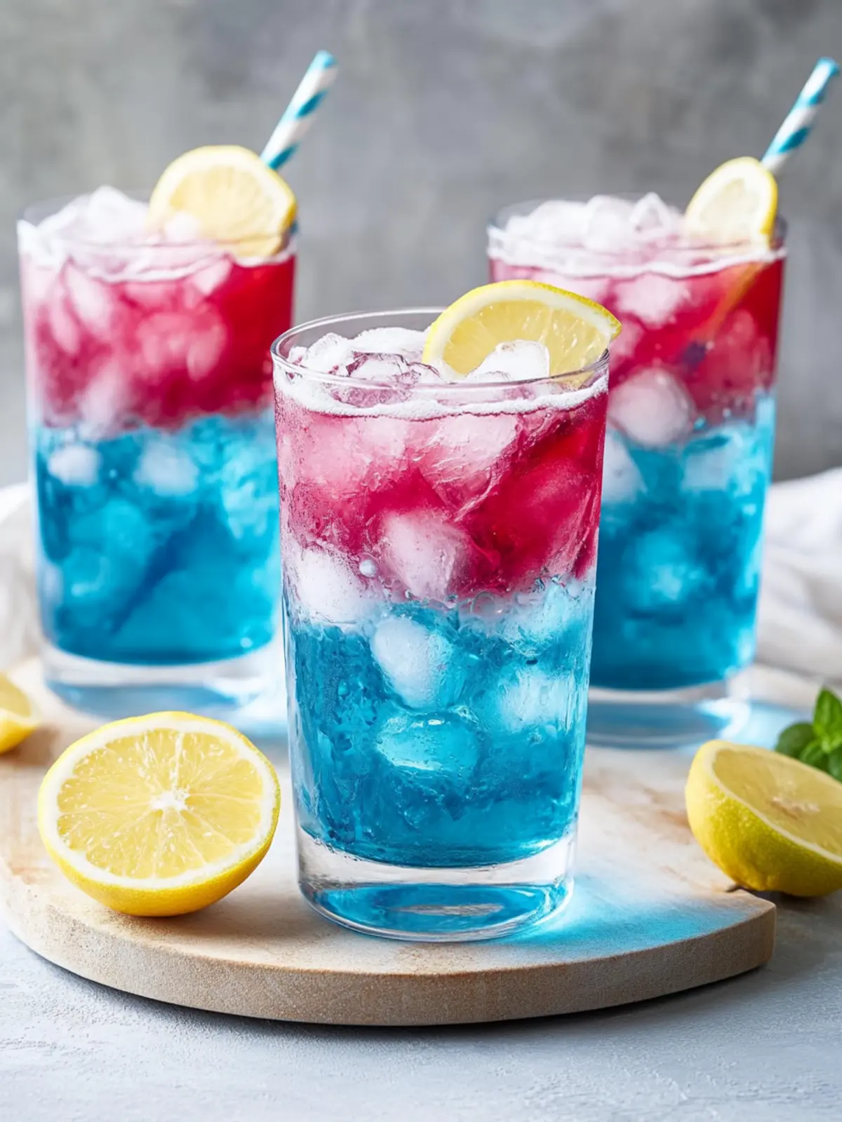Erfrischende Blaue Himbeer-Limonade für heiße Sommertage 5 Blaue Himbeer-Limonade