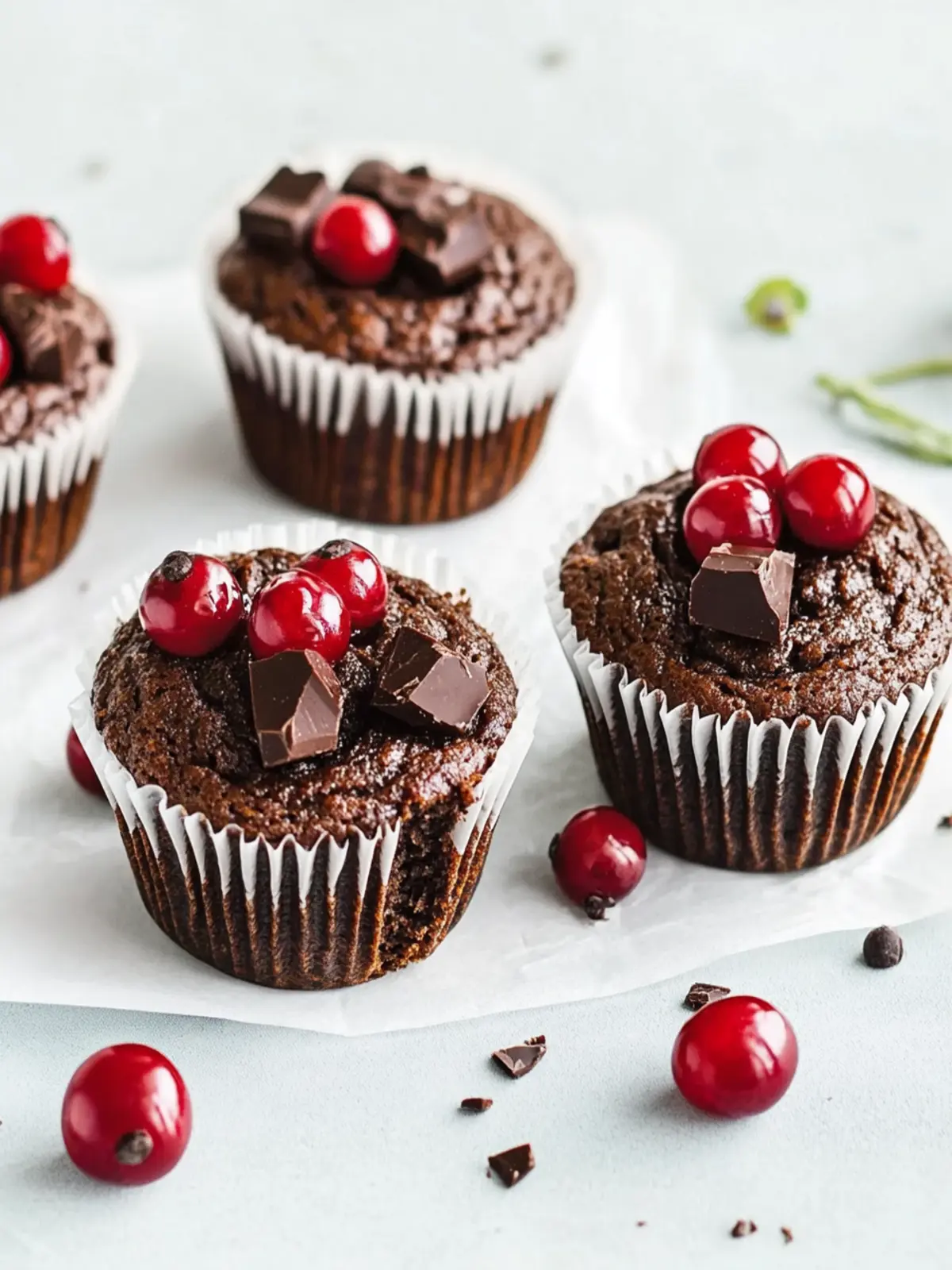 Schoko-Kirsch-Muffins: Saftig und Schokoladig für Jeden Tag 2 Schoko-Kirsch-Muffins