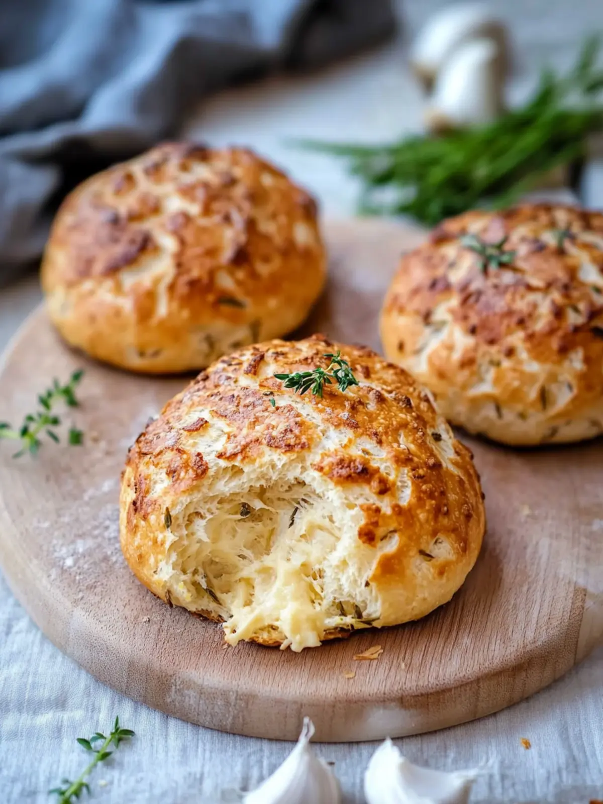 Low Carb Brötchen mit Hüttenkäse – Unglaublich fluffig und gesund 3 Low Carb Brötchen mit Hüttenkäse