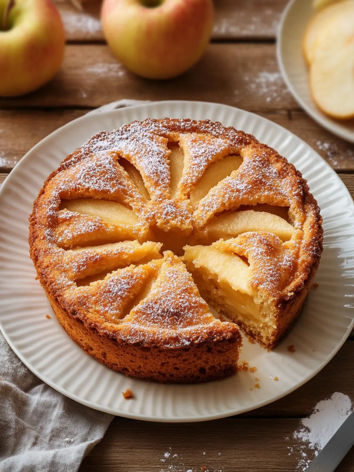 Einfacher Apfelkuchen vom Blech – Saftig & Blitzschnell! 2 Simple apple cake from the baking tray