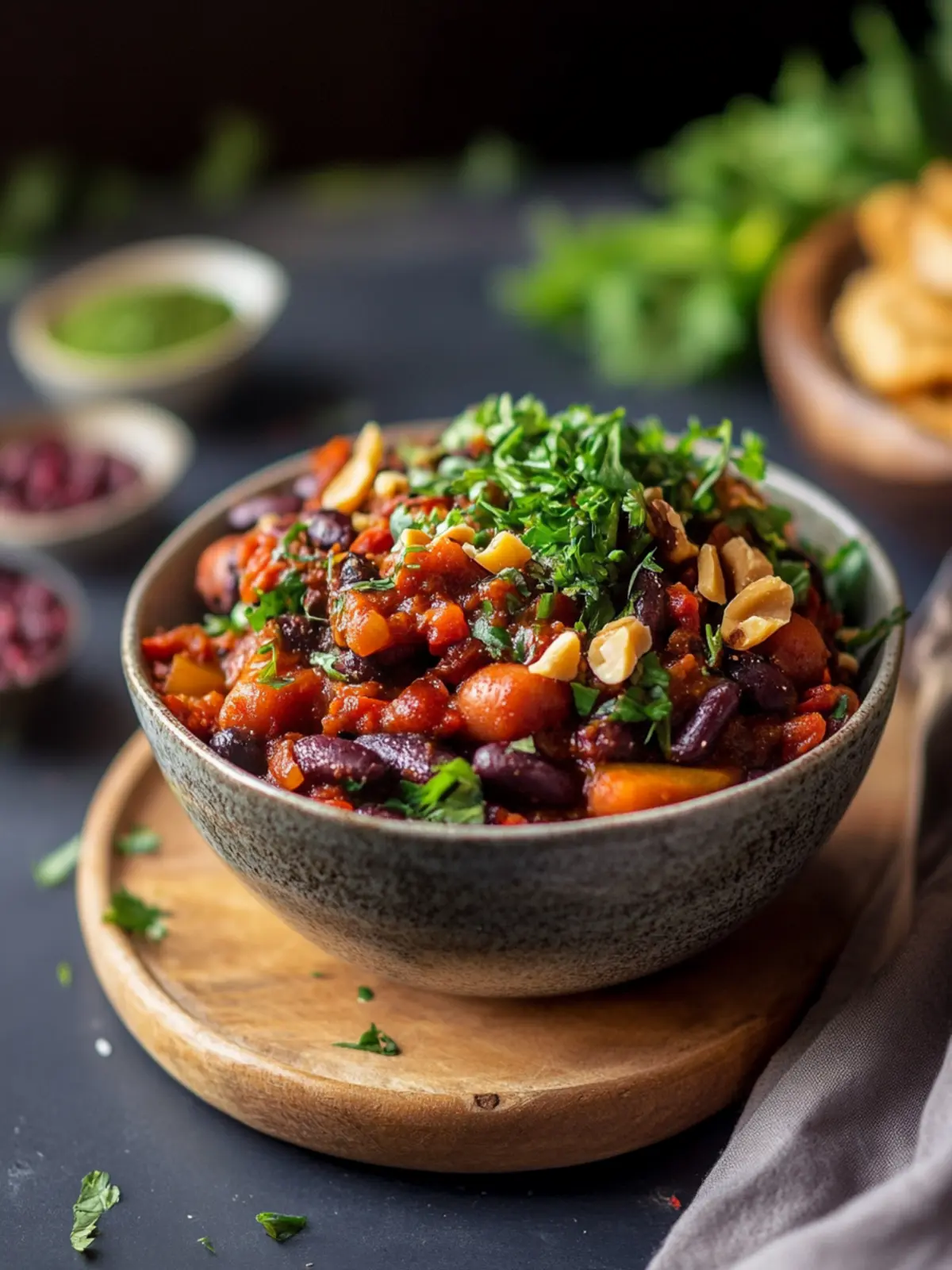 Schnelle Afrikanische Kidneybohnen mit Erdnusssoße genießen 3 Afrikanische Kidneybohnen mit Erdnusssoße