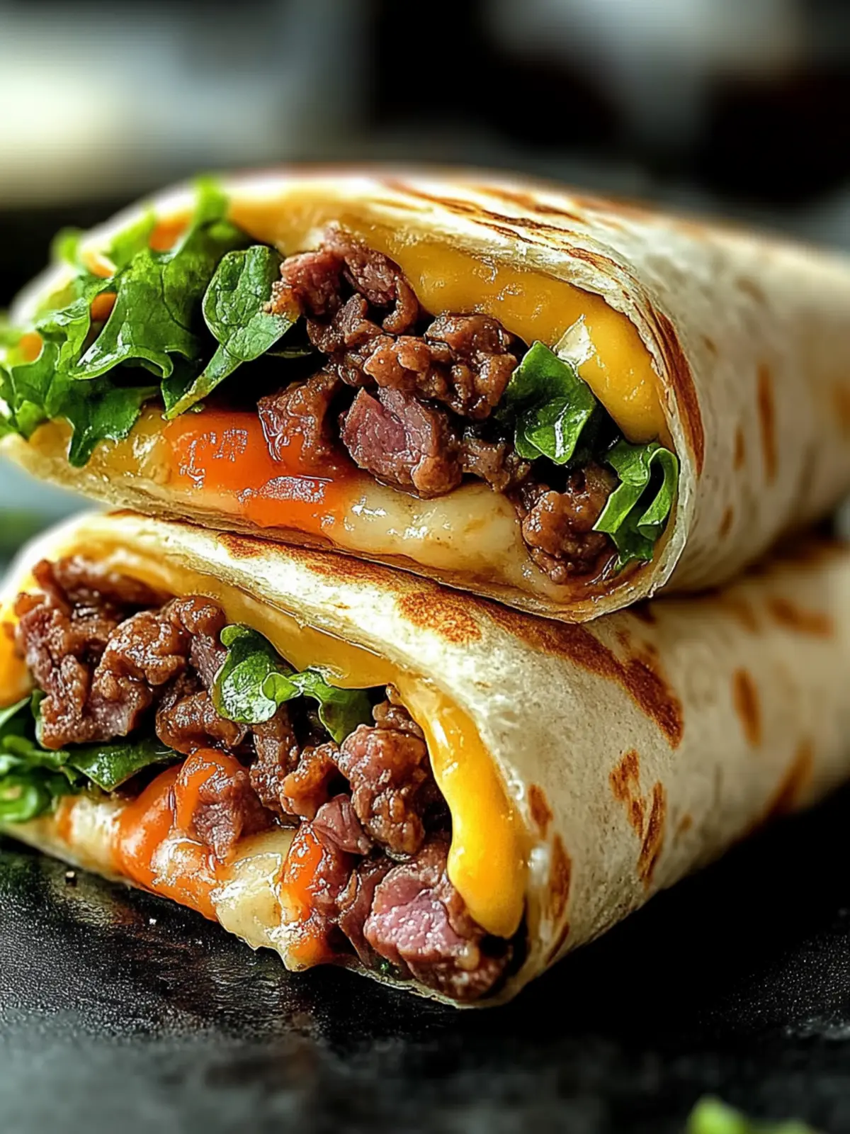 Big Mac Wrap mit Hackfleisch und Käse: Schnelle Genuss-Explosion 4 Big Mac Wrap mit Hackfleisch und Käse